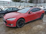 2014 Tesla Model S  Красный vin: 5YJSA1H23EFP65780