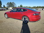 2015 Tesla Model S 85d Red vin: 5YJSA1H23FFP69488