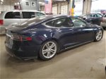 2015 Tesla Model S 85d Blue vin: 5YJSA1H25FF081301