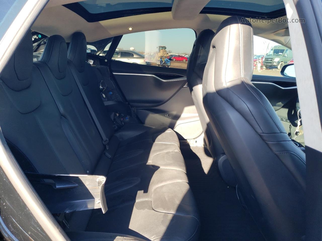 2015 Tesla Model S 85d Black vin: 5YJSA1H25FF096638