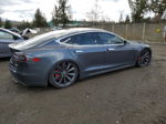 2014 Tesla Model S  Серый vin: 5YJSA1H26EFP64655