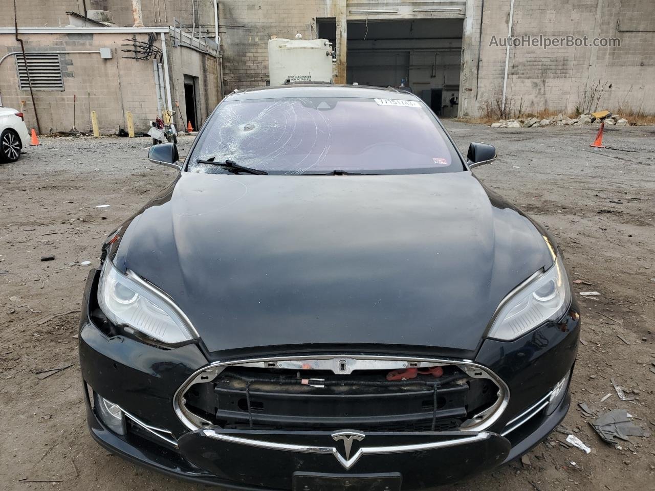 2015 Tesla Model S 85d Black vin: 5YJSA1H26FFP69985