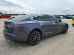 2014 Tesla Model S  Gray vin: 5YJSA1H28EFP66178