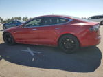 2015 Tesla Model S 85d Red vin: 5YJSA1H2XFF086414