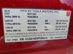 2015 Tesla Model S 85d Red vin: 5YJSA1H2XFF086414