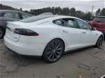 2015 Tesla Model S P85d White vin: 5YJSA1H48FF095369