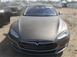 2015 Tesla Model S P85d Beige vin: 5YJSA1H49FF082517