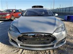 2014 Tesla Model S  Gray vin: 5YJSA1S10EFP52372