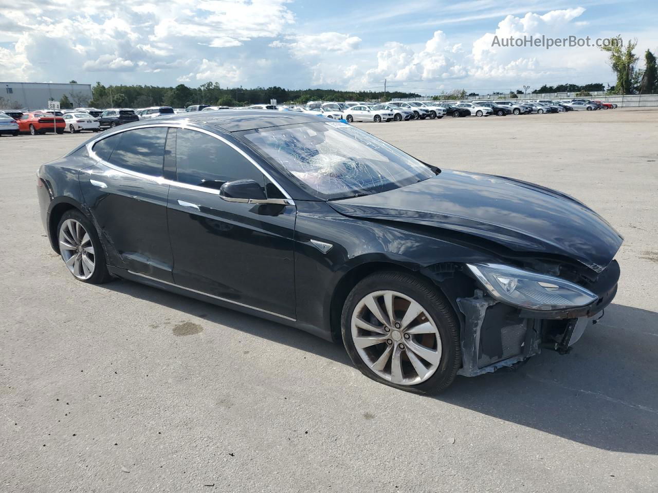 2014 Tesla Model S  Black vin: 5YJSA1S12EFP42460