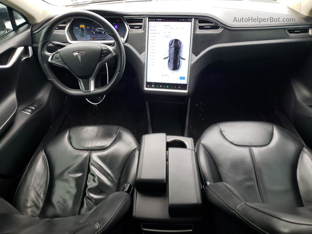 2014 Tesla Model S  Black vin: 5YJSA1S14EFP33386