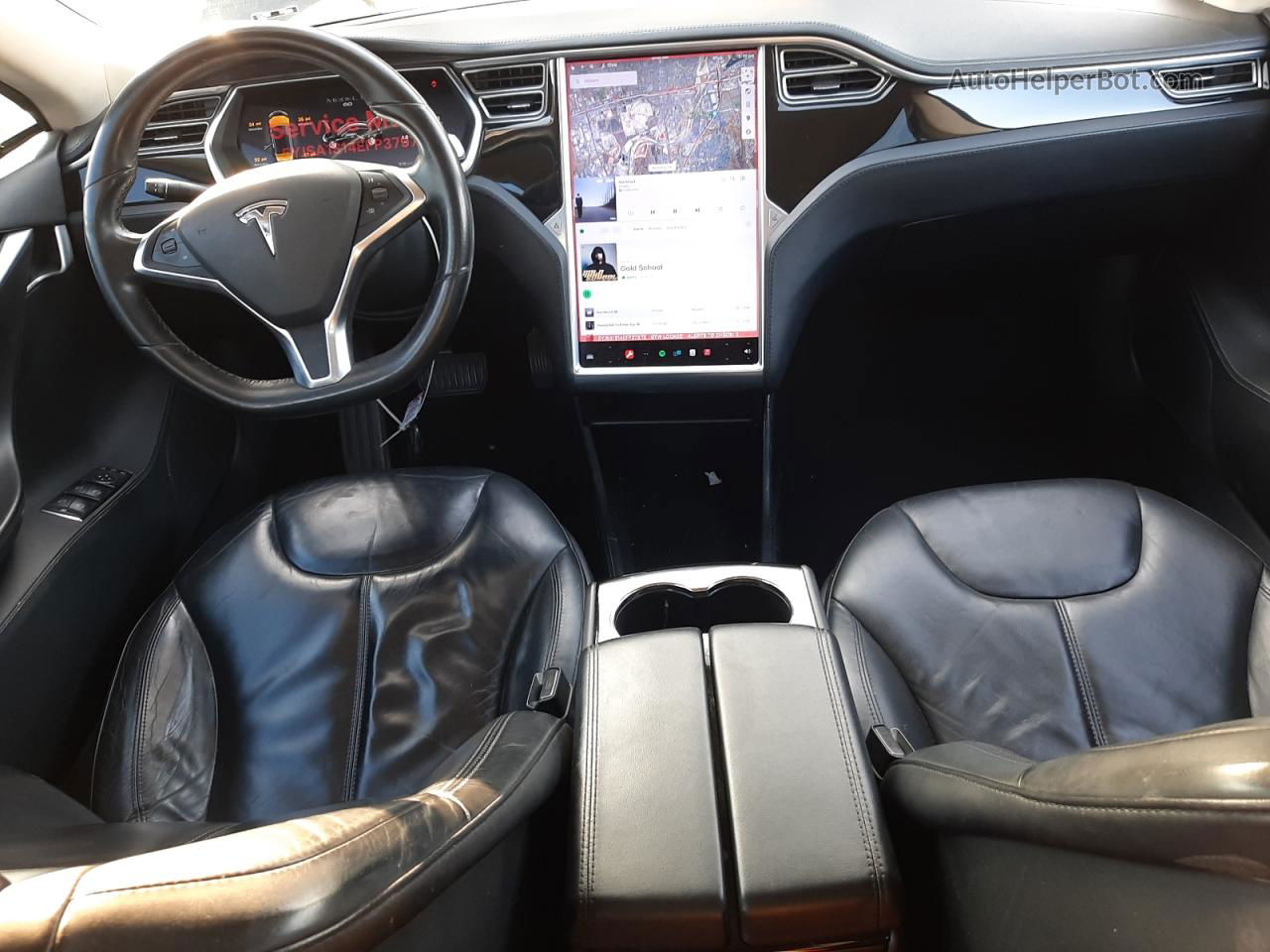 2014 Tesla Model S  Черный vin: 5YJSA1S14EFP37972