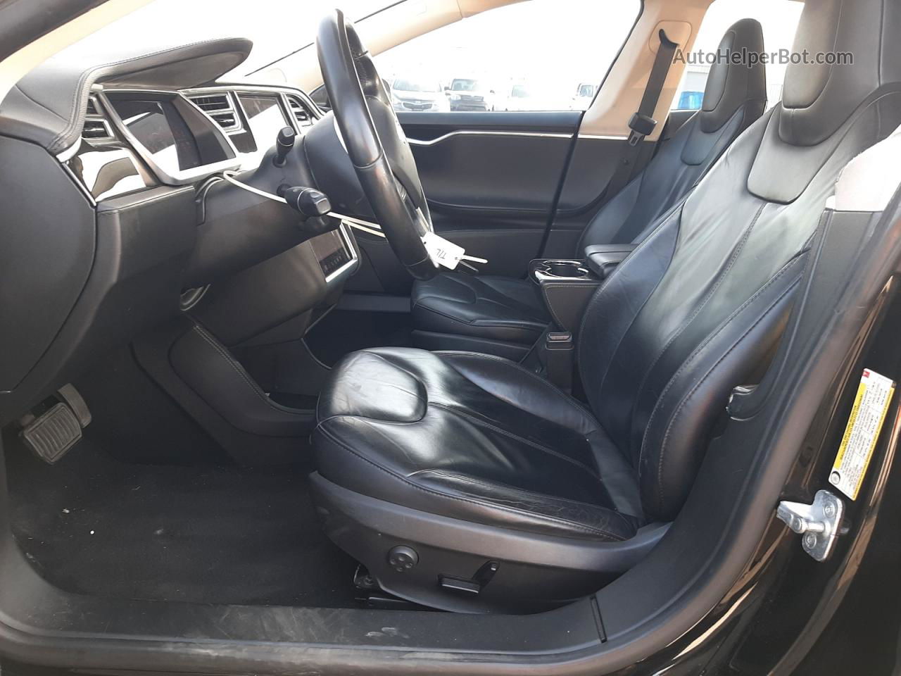 2014 Tesla Model S  Black vin: 5YJSA1S14EFP37972