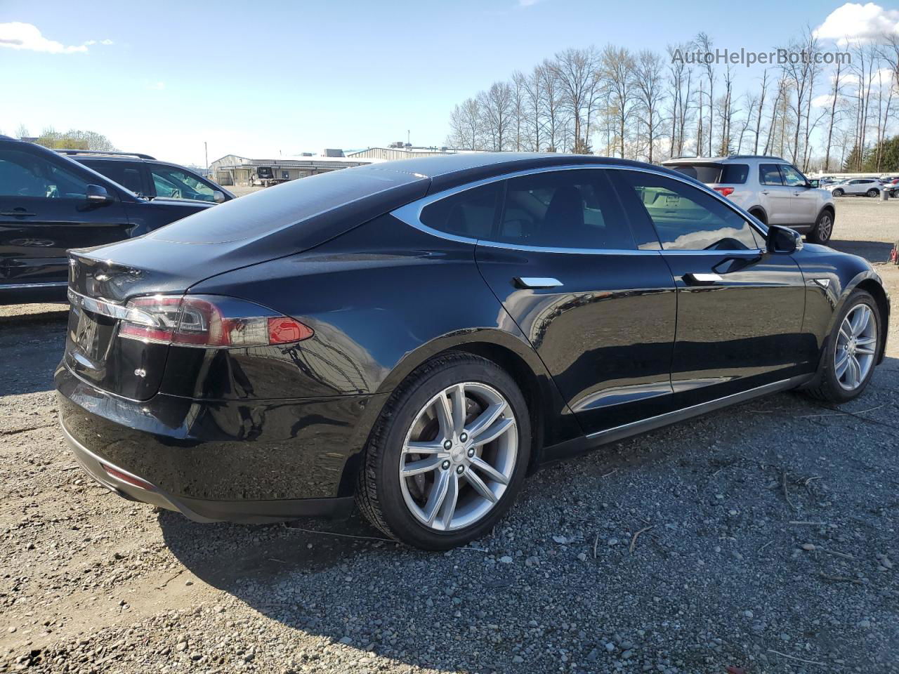 2014 Tesla Model S  Black vin: 5YJSA1S14EFP51967