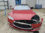 2014 Tesla Model S  Red vin: 5YJSA1S15EFP36636