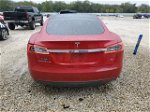 2014 Tesla Model S  Red vin: 5YJSA1S15EFP36636