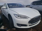 2014 Tesla Model S  White vin: 5YJSA1S15EFP57356