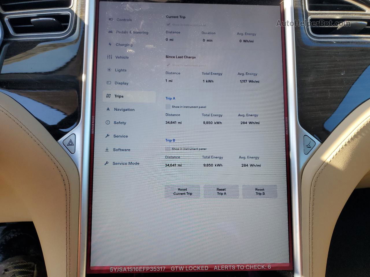 2014 Tesla Model S  Белый vin: 5YJSA1S16EFP35317