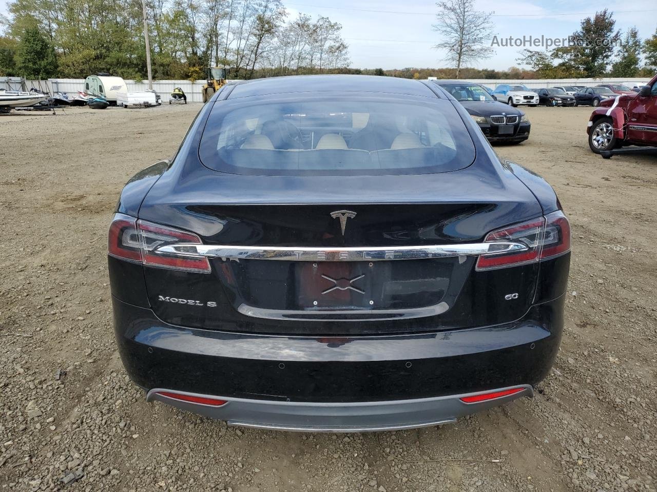 2014 Tesla Model S  Black vin: 5YJSA1S16EFP38296