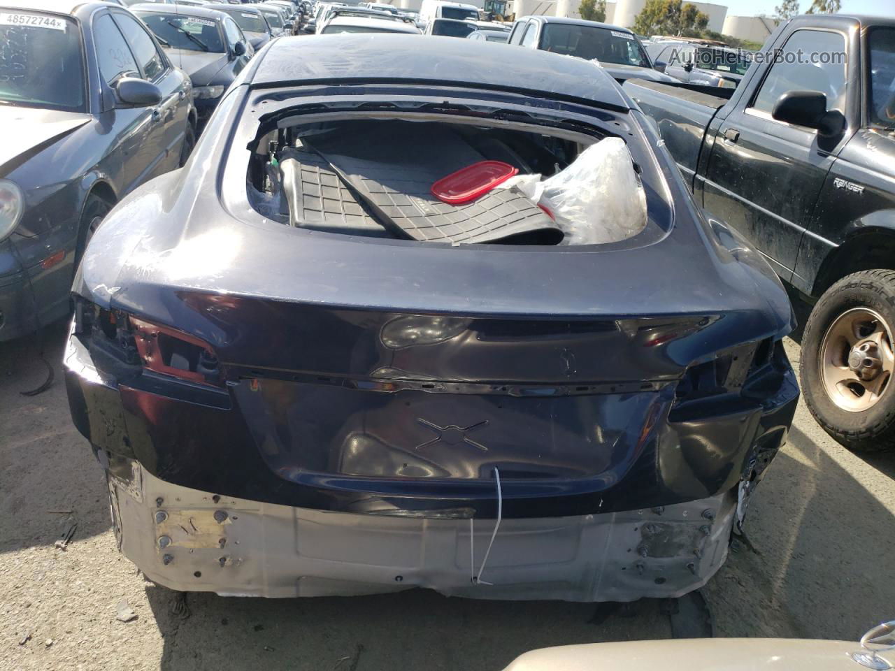 2015 Tesla Model S 60 Blue vin: 5YJSA1S18FFP69390