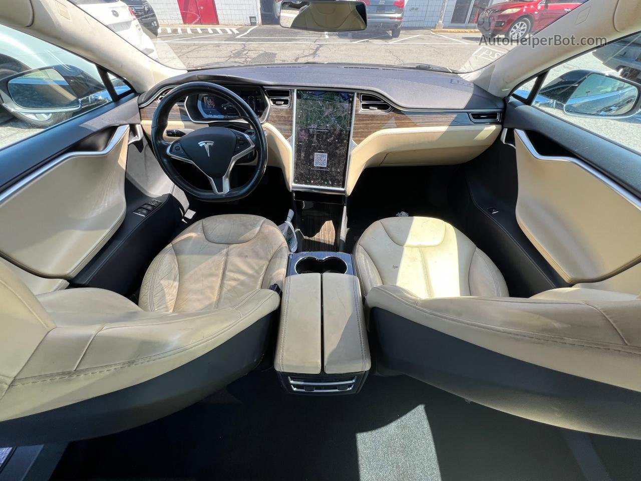 2015 Tesla Model S 60 Black vin: 5YJSA1S18FFP77067