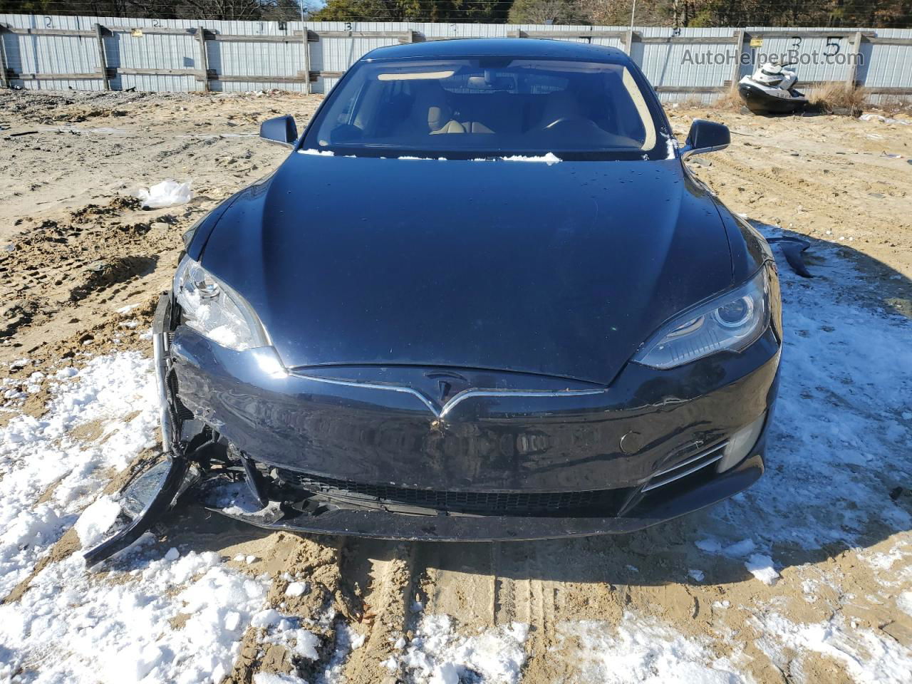 2014 Tesla Model S  Black vin: 5YJSA1S19EFP35893