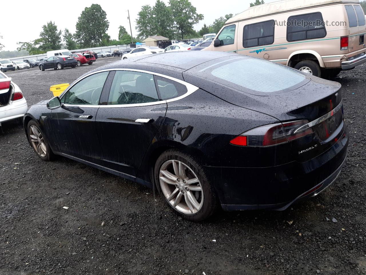 2014 Tesla Model S  Black vin: 5YJSA1S19EFP60728