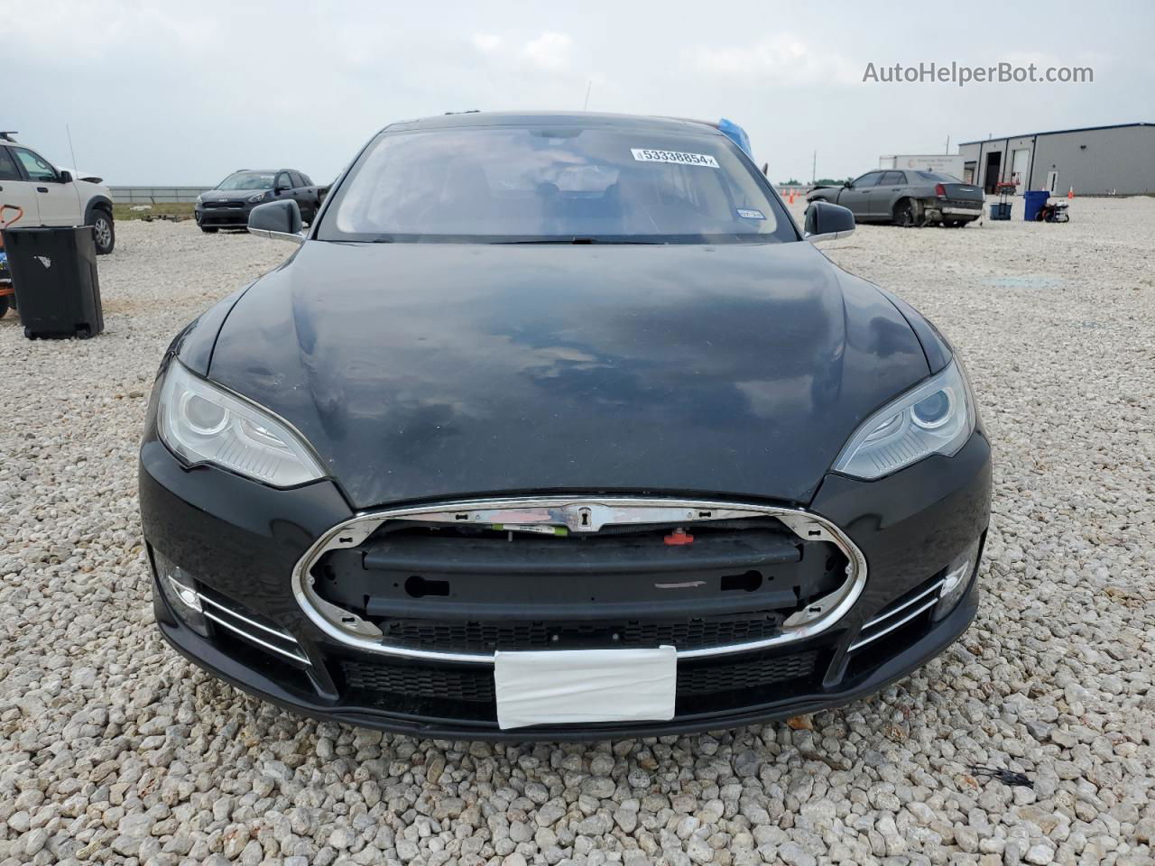 2014 Tesla Model S  Black vin: 5YJSA1S1XEFP34123