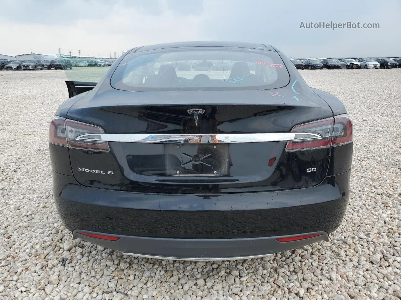 2014 Tesla Model S  Black vin: 5YJSA1S1XEFP34123