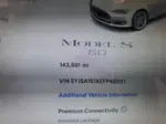 2014 Tesla Model S  Белый vin: 5YJSA1S1XEFP40097