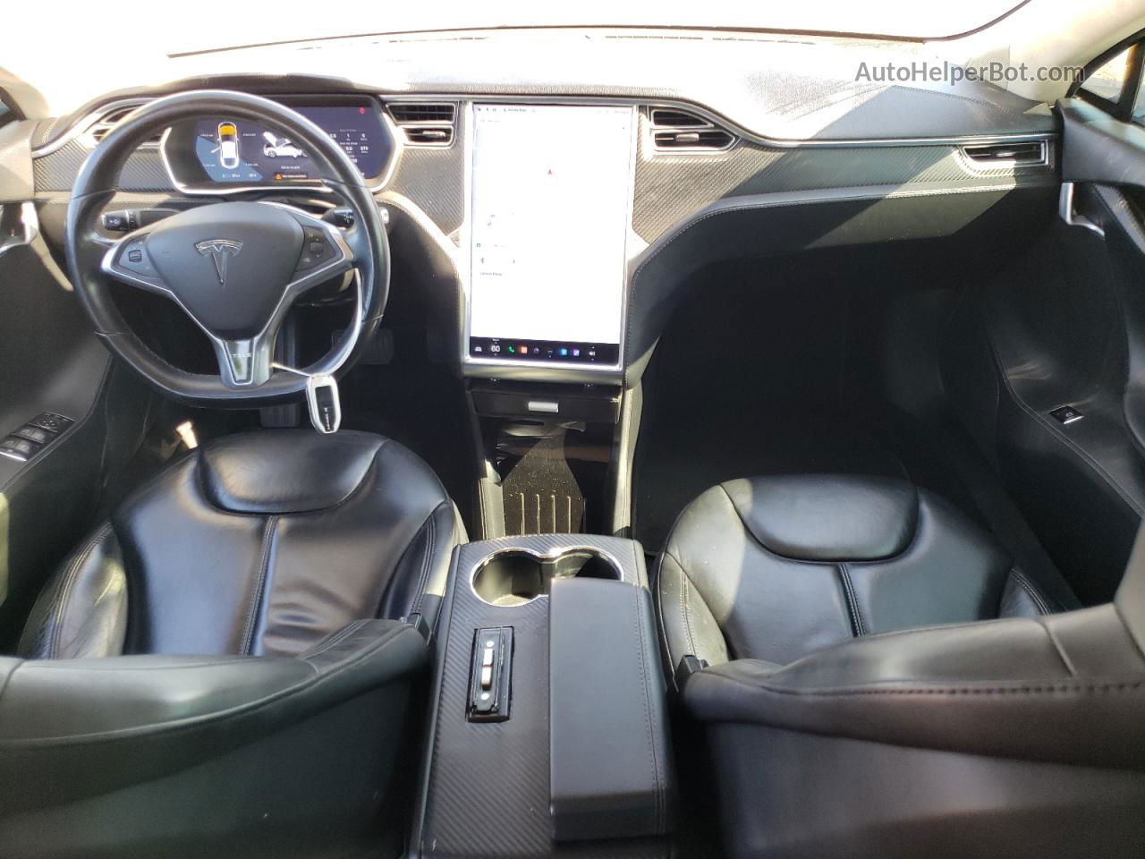 2015 Tesla Model S 70 Белый vin: 5YJSA1S1XFFP69486