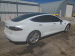 2015 Tesla Model S 70d White vin: 5YJSA1S20FF087872