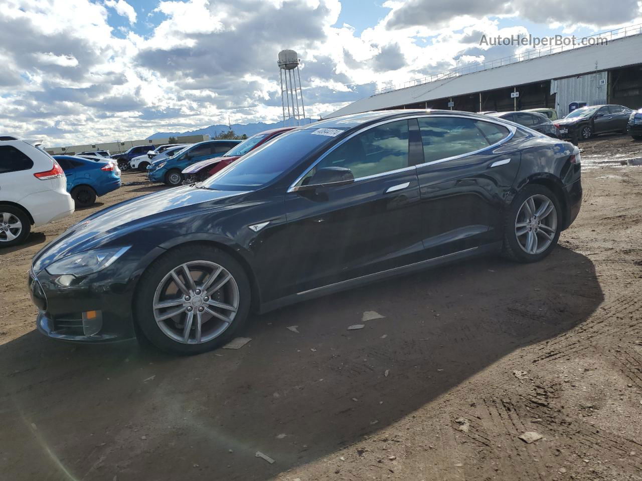 2015 Tesla Model S 70d Black vin: 5YJSA1S21FF082714