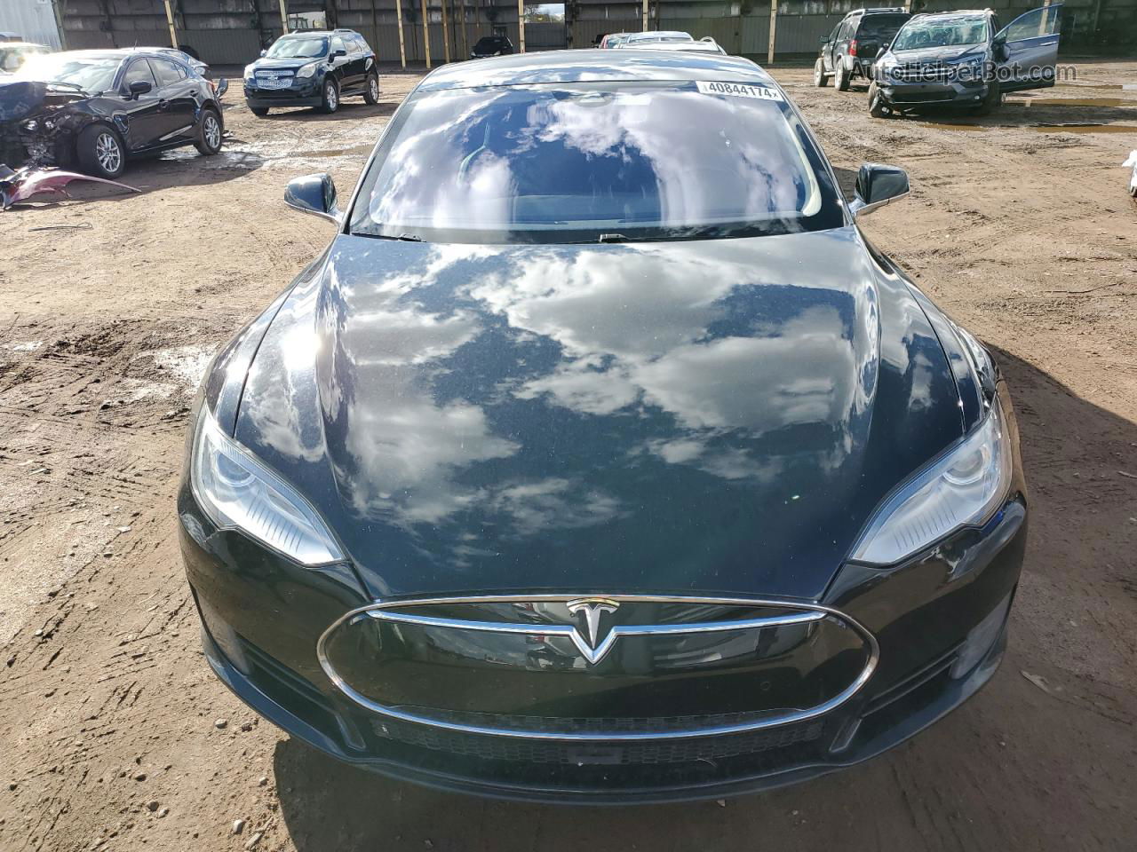 2015 Tesla Model S 70d Black vin: 5YJSA1S21FF082714