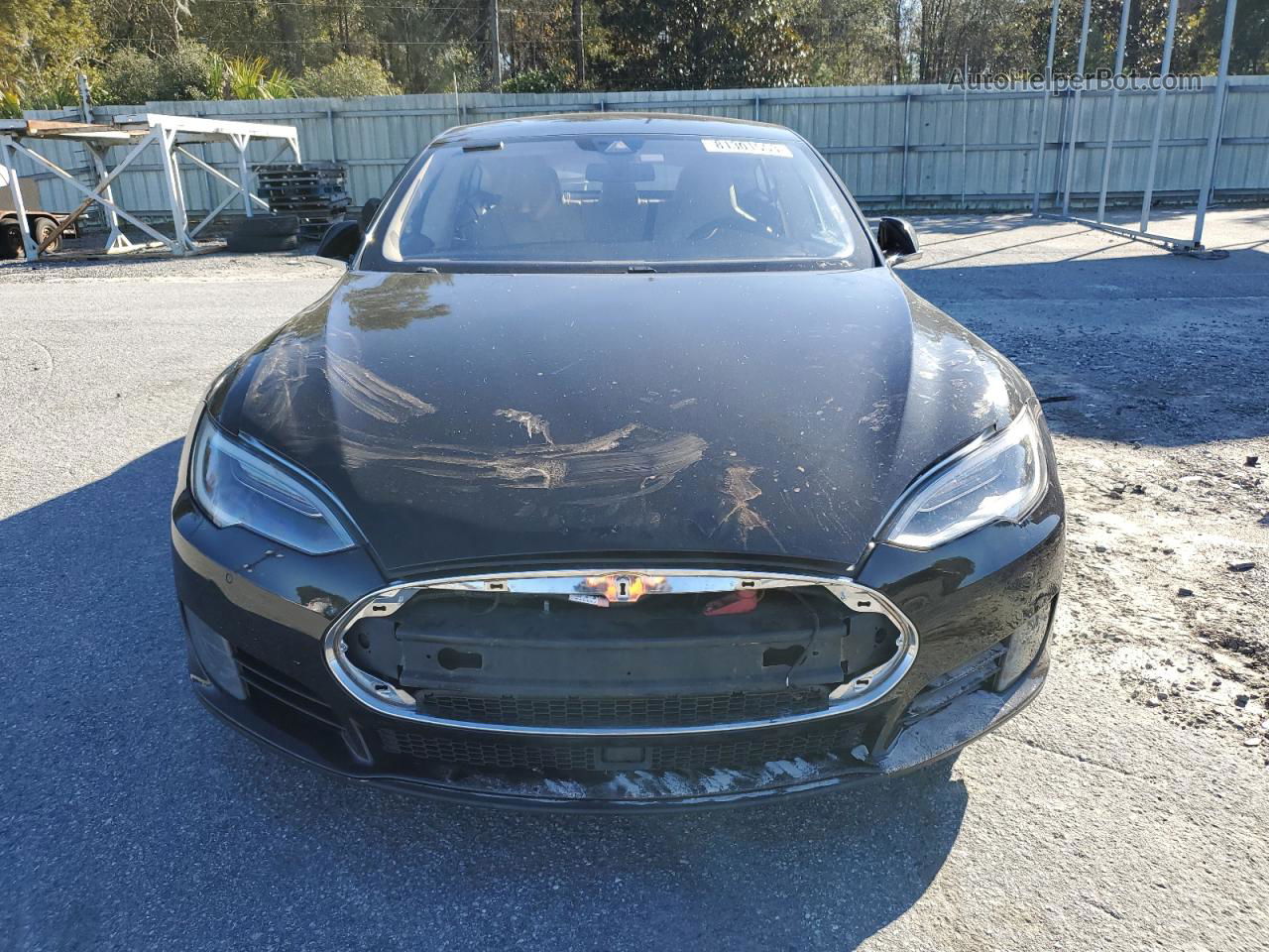 2015 Tesla Model S 70d Black vin: 5YJSA1S22FF081829