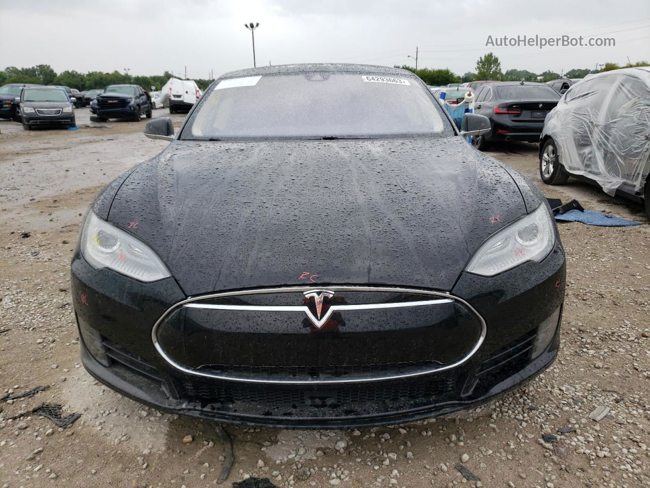 2015 Tesla Model S 70d Black vin: 5YJSA1S23FF089809