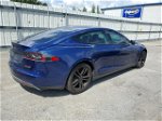 2015 Tesla Model S 70d Blue vin: 5YJSA1S24FF082688