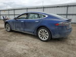 2015 Tesla Model S 70d Blue vin: 5YJSA1S24FF090094