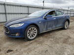 2015 Tesla Model S 70d Blue vin: 5YJSA1S24FF090094