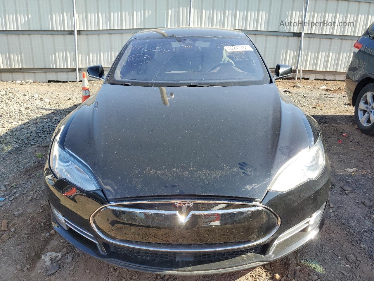2015 Tesla Model S 70d Black vin: 5YJSA1S25FF099810