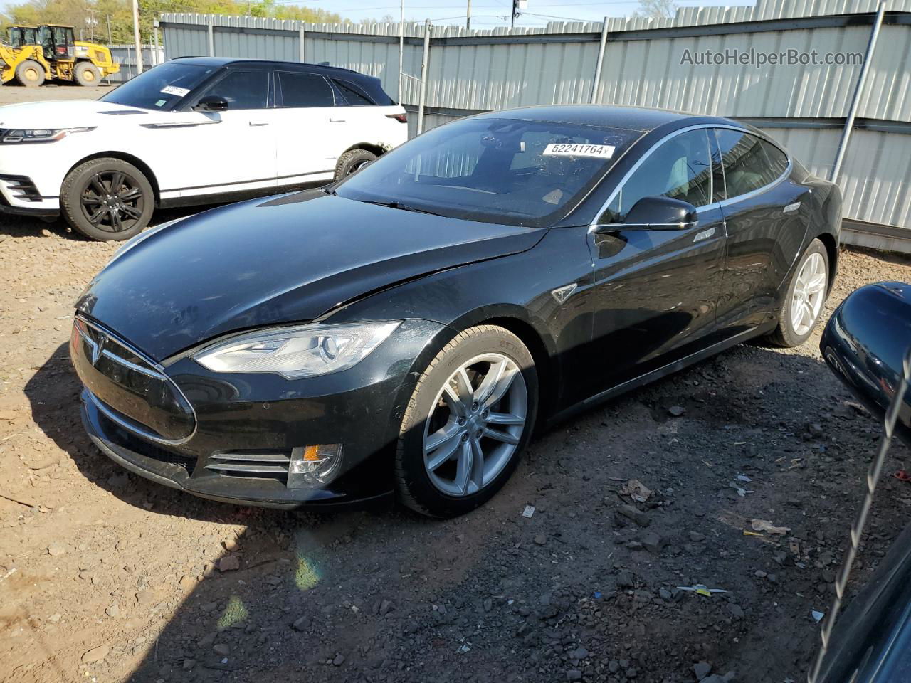 2015 Tesla Model S 70d Black vin: 5YJSA1S25FF099810