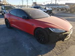 2015 Tesla Model S 70d Красный vin: 5YJSA1S28FF095900