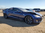 2015 Tesla Model S 70d Blue vin: 5YJSA1S2XFF084882