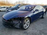 2015 Tesla Model S 70d Blue vin: 5YJSA1S2XFF098734