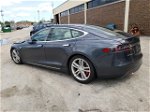 2015 Tesla Model S P90d Gray vin: 5YJSA1V47FF098414
