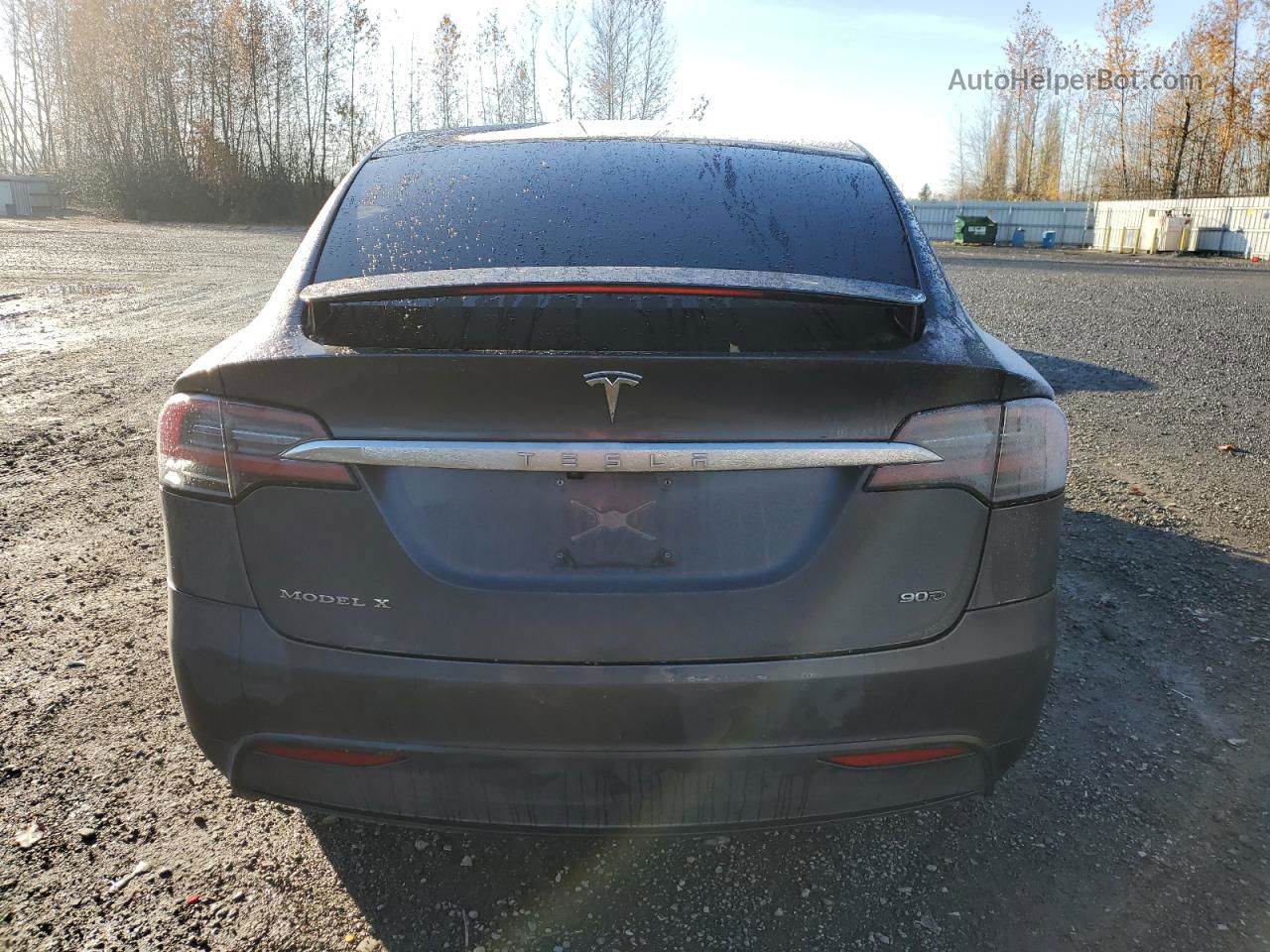 2016 Tesla Model X  Charcoal vin: 5YJXCAE20GF004972