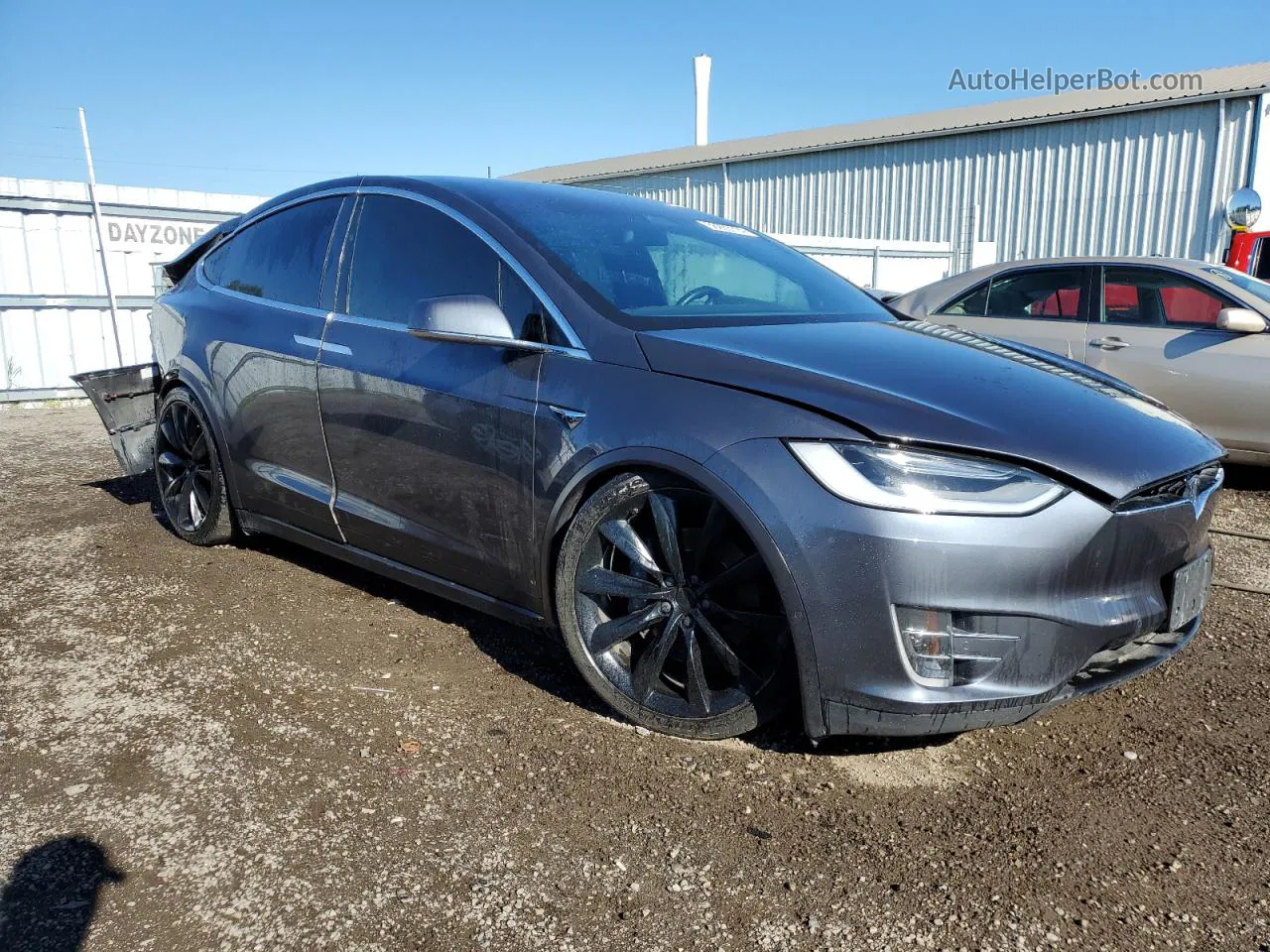 2020 Tesla Model X  Gray vin: 5YJXCAE20LF299355