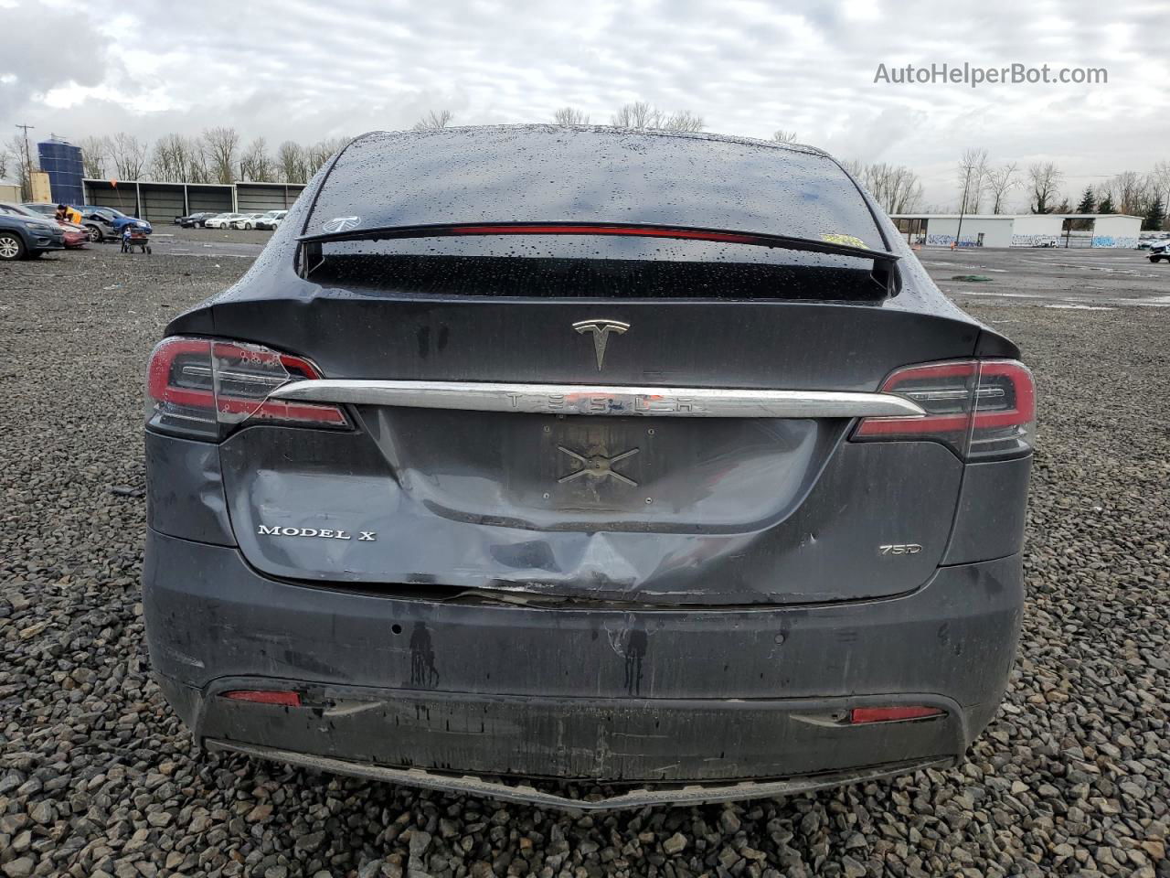 2019 Tesla Model X  Charcoal vin: 5YJXCAE21KF149740