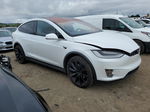 2020 Tesla Model X  White vin: 5YJXCAE21LF305597