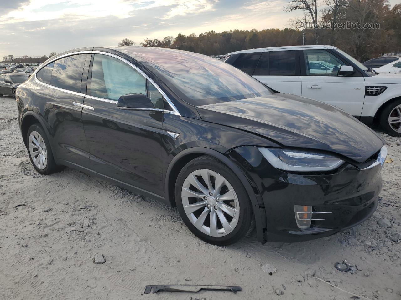 2016 Tesla Model X  Black vin: 5YJXCAE22GF015293