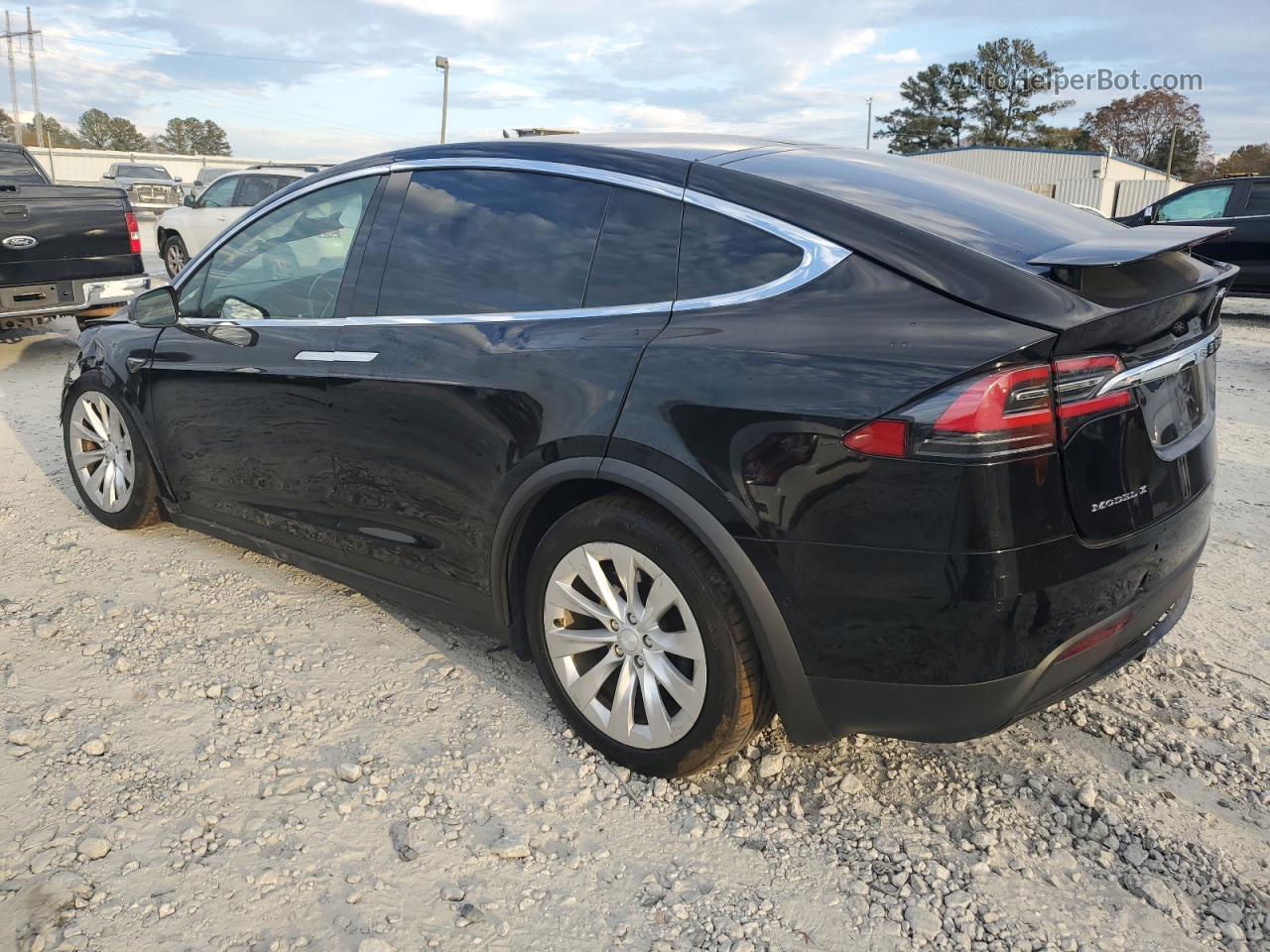 2016 Tesla Model X  Black vin: 5YJXCAE22GF015293